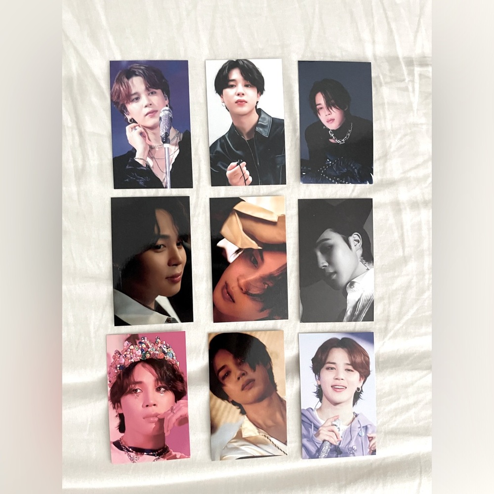 BTS JIMIN Photocard Set